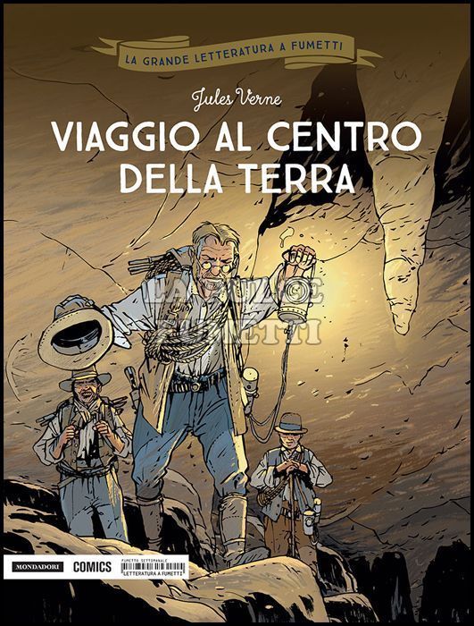 LA GRANDE LETTERATURA A FUMETTI #    10: VIAGGIO AL CENTRO DELLA TERRA